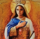 Banreservas y el Arzobispado ponen a circular 2,000 litografías de la Virgen de las Mercedes, Patrona de RD