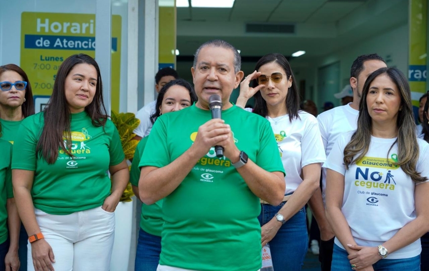 Más de 270 personas atendidas en jornada gratuita de detección de glaucoma en Cristo Rey realizada por INCOCEGLA