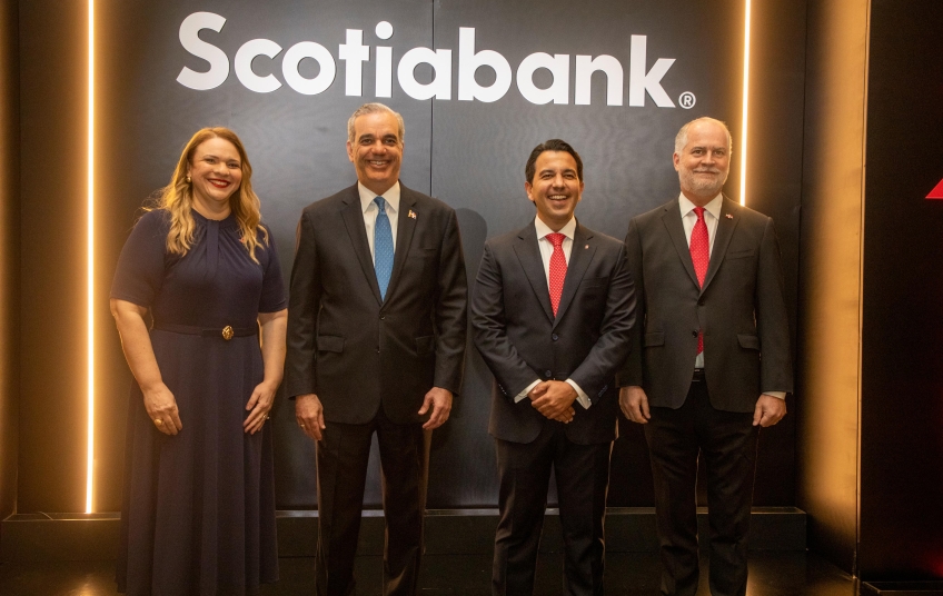 República Dominicana será hub regional de Scotiabank para el Caribe, Centroamérica y Colombia