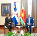 Presidenta de Surinam arribó este sábado a República Dominicana; agenda oficial incluye reunión con el presidente Luis Abinader, firma de instrumentos y declaración conjunta