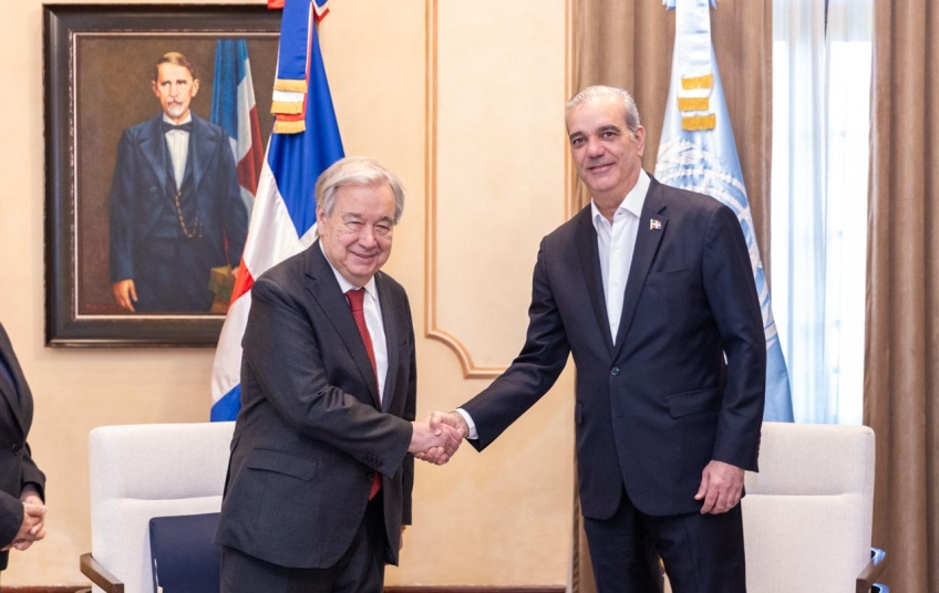 António Guterres agradece apoyo de República Dominicana y afirma que restablecer la seguridad en Haití es una prioridad absoluta