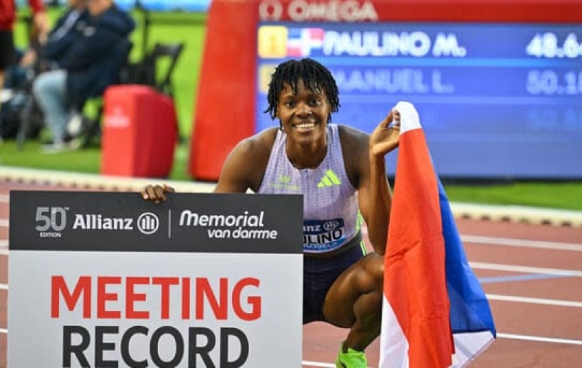Marileidy Paulino conquista por cuarta vez la Liga Diamante y reafirma su dominio mundial en los 400 metros